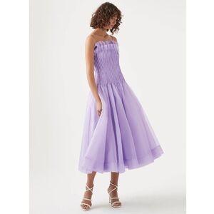 Aje horizon dress in lavendar size AU 6/ US 2